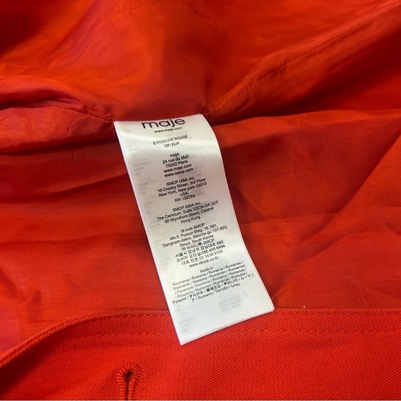 Maje NWOT M (2 see measurements&size guide MISSING original belt- replaced - Picture 11 of 16